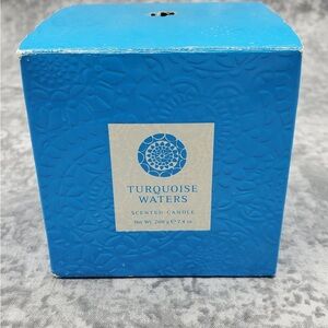 Turquoise Waters Scented Candle Hollyrob foundation collaboration (rare)